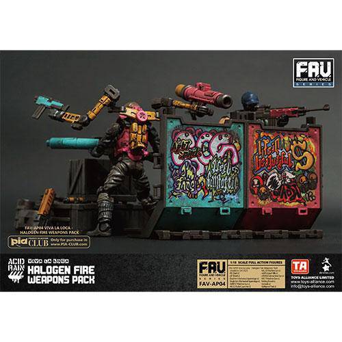 Acid Rain AV-AP04 Halogen Fire Weapon Set 1/18 Scale Action Figure Accessory - by Toys Alliance Limited | Buy at ToyShnip
