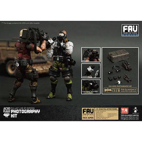 Acid Rain FAV-AP05 Photography Kit 1/18 Scale Action Figure Accessory - by Toys Alliance Limited | Buy at ToyShnip