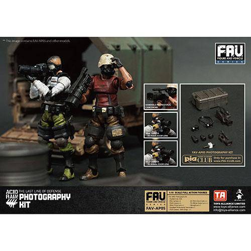 Acid Rain FAV-AP05 Photography Kit 1/18 Scale Action Figure Accessory - by Toys Alliance Limited | Buy at ToyShnip
