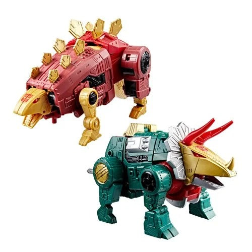 Transformers Generations Selects Age of the Primes Leader Class G2 Universe Dinobots Slug and Snarl