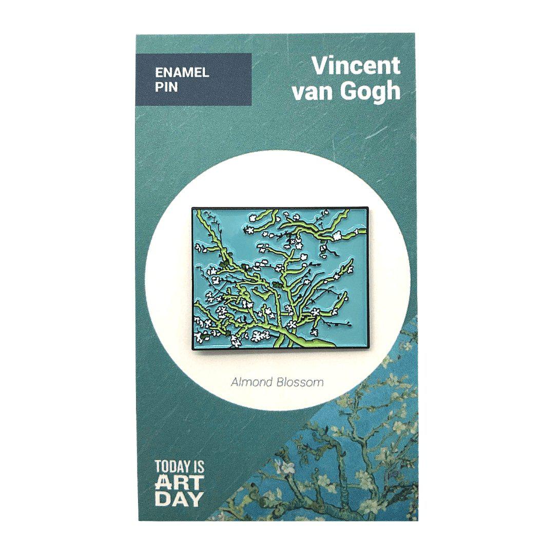 Almond Blossom by van Gogh Enamel Pin - Today is Art Day - by Today Is Art Day | Buy at ToyShnip