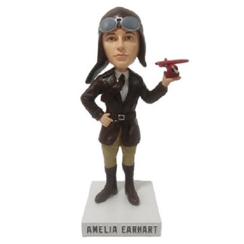 Amelia Earhart Limited Edition Bobblehead - by Kollectico | Buy at ToyShnip