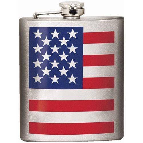 American Flag 7oz. Hip Flask - by Spoontiques | Buy at ToyShnip