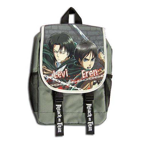 Attack on Titan Eren and Levi Backpack - by Great Eastern Entertainment | Buy at ToyShnip