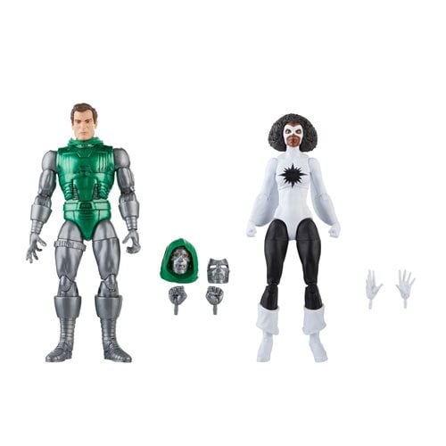 Avengers 60th Anniversary Marvel Legends Captain Marvel vs. Doctor Doom 6-Inch Action Figures - by Hasbro | Buy at ToyShnip