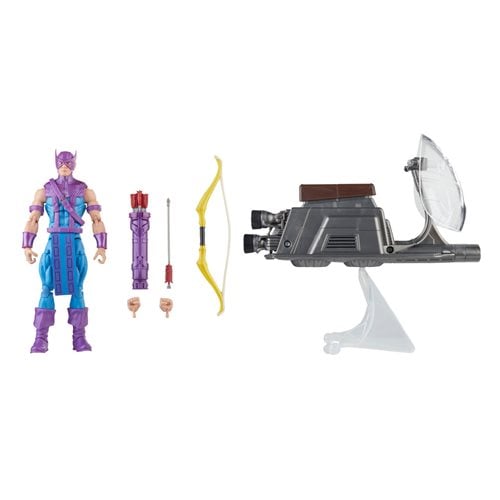 Avengers 60th Anniversary Marvel Legends Hawkeye with Sky-Cycle 6 Inch Action Figure - by Hasbro | Buy at ToyShnip