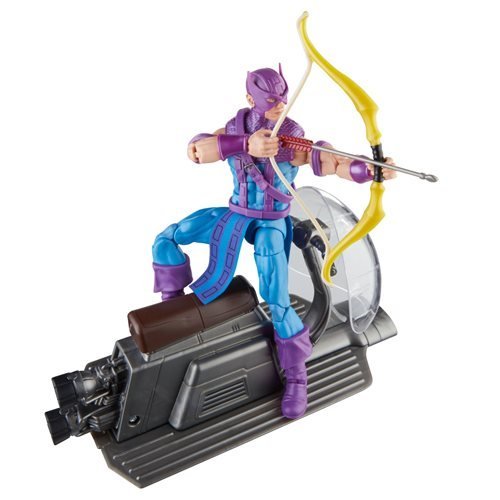 Avengers 60th Anniversary Marvel Legends Hawkeye with Sky-Cycle 6 Inch Action Figure - by Hasbro | Buy at ToyShnip