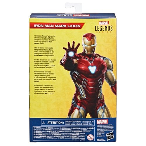 Avengers: Endgame Marvel Legends 6-Inch Iron Man Mark LXXXV Action Figure - by Hasbro | Buy at ToyShnip