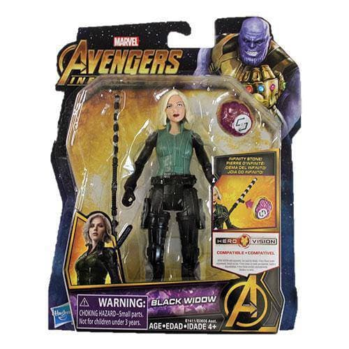Avengers: Infinity War Black Widow with Infinity Stone 6-Inch Action Figure - by Hasbro | Buy at ToyShnip