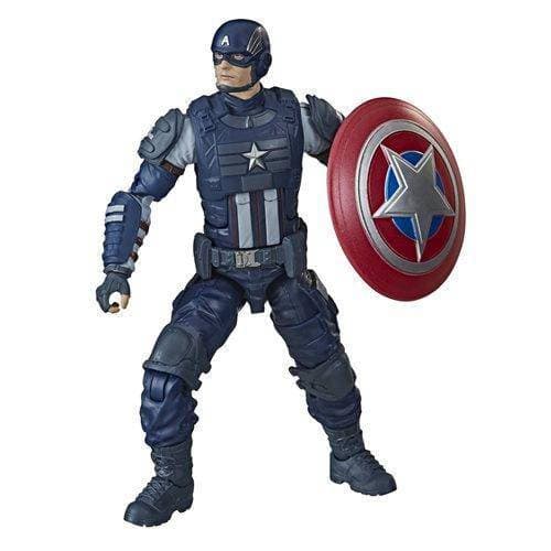 Avengers Video Game Marvel Legends 6-Inch Captain America Action Figure - by Hasbro | Buy at ToyShnip