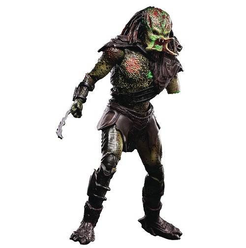 AvP Battle Damage Predator PX 1/18 Scale Figure - by Hiya Toys | Buy at ToyShnip