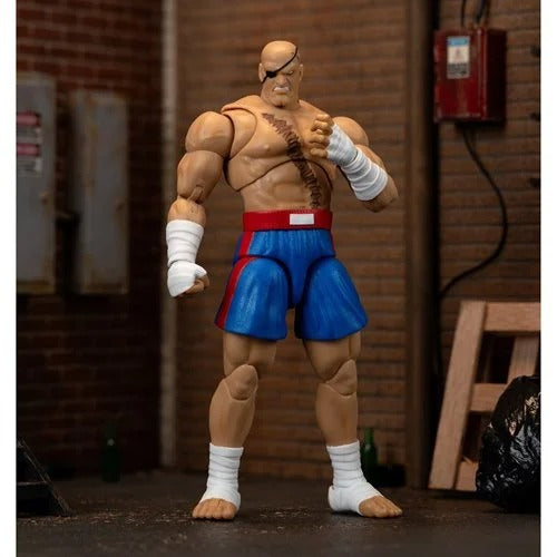 Ultra Street Fighter II Sagat 6-Inch Scale Deluxe Action Figure