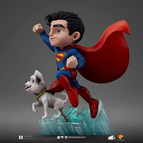 Iron Studios Superman (2025) Superman and Krypto MiniCo Vinyl Figure