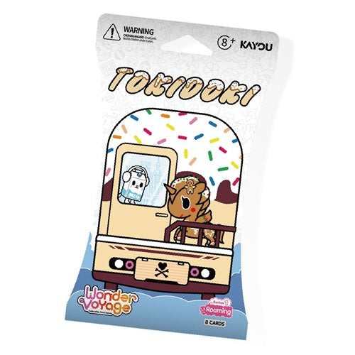 Tokidoki Wonder Voyage Roaming Edition Collectible Trading Card Display of 24 packs