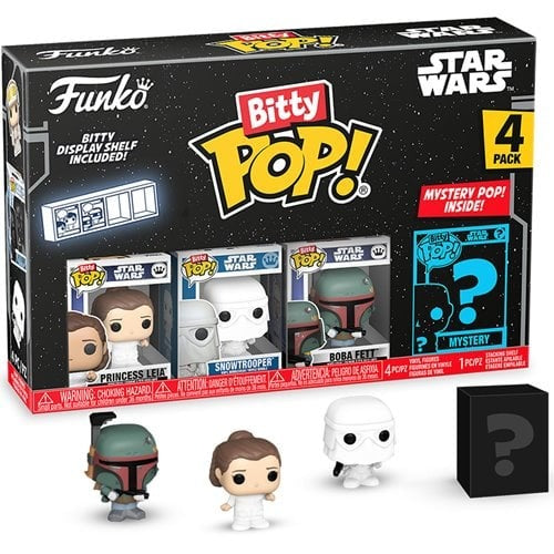 Funko Bitty Pop! Star Wars Mini-Figure 4-Pack - Select Figure(s)