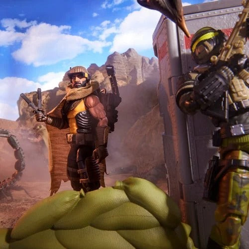 G.I. Joe Classified Series Deluxe Cobra Desert Scorpion & SKRP10N-25 6-Inch Action Figures