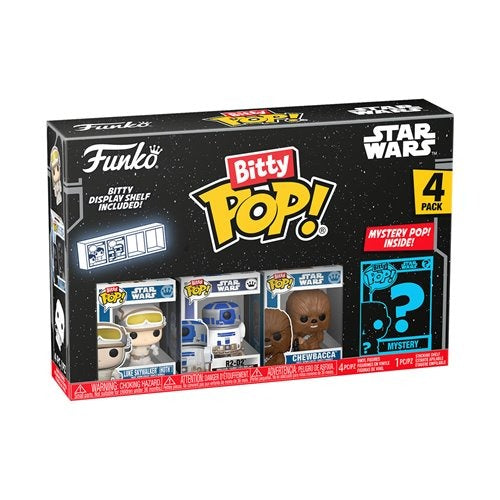 Funko Bitty Pop! Star Wars Mini-Figure 4-Pack - Select Figure(s)