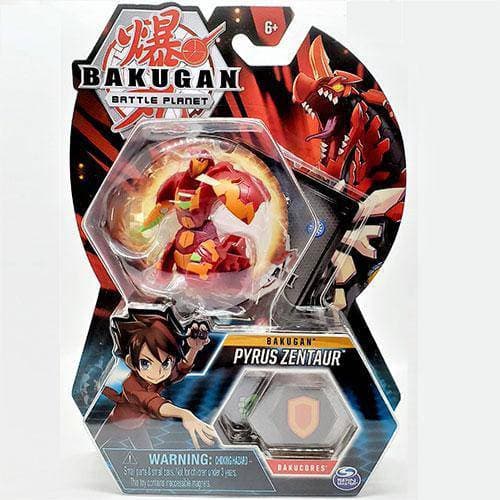 Bakugan Battle Planet Bakugan & BakueCores - Pyrus Zentaur - by Spin Master | Buy at ToyShnip