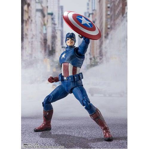 Bandai Avengers Infinity Captain America S.H.Figuarts Action Figure - by Bandai | Buy at ToyShnip
