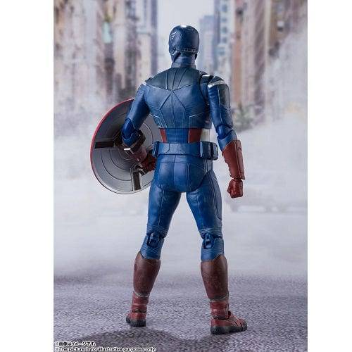 Bandai Avengers Infinity Captain America S.H.Figuarts Action Figure - by Bandai | Buy at ToyShnip