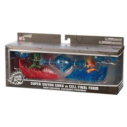 Bandai Dragon Ball Final Blast Super Saiyan Goku and Cell Final Form Mini-Figure 2-Pack - Event Exclusive - by Bandai | Buy at ToyShnip