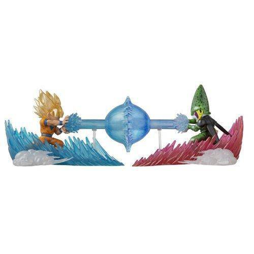 Bandai Dragon Ball Final Blast Super Saiyan Goku and Cell Final Form Mini-Figure 2-Pack - Event Exclusive - by Bandai | Buy at ToyShnip