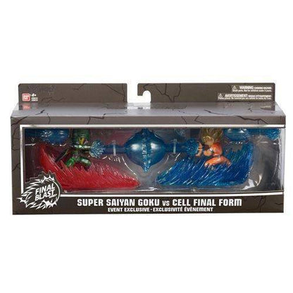 Bandai Dragon Ball Final Blast Super Saiyan Goku and Cell Final Form Mini-Figure 2-Pack - Event Exclusive - by Bandai | Buy at ToyShnip