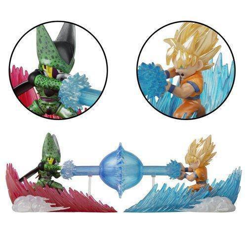 Bandai Dragon Ball Final Blast Super Saiyan Goku and Cell Final Form Mini-Figure 2-Pack - Event Exclusive - by Bandai | Buy at ToyShnip