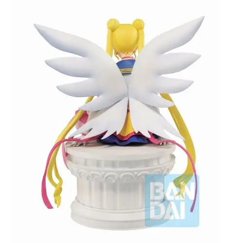 Bandai Eternal Sailor Moon & Eternal Sailor Chibi Moon Figure - by Bandai | Buy at ToyShnip