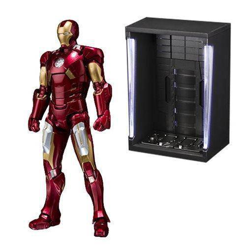 Bandai Marvel Iron Man Mark VII and Hall Of Armor Set SH Figuarts Action Figure P-Banda - by Bandai | Buy at ToyShnip