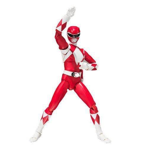Bandai Mighty Morphin Power Rangers Red Ranger SH Figuarts Action Figure - SDCC 2018 Exclusive - by Bandai | Buy at ToyShnip