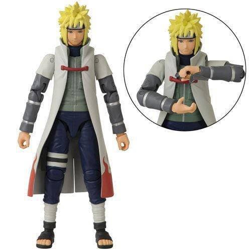 Bandai Naruto Anime Heroes Namikaze Minato Action Figure - by Bandai | Buy at ToyShnip