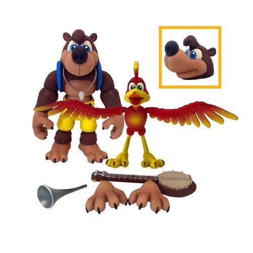 Banjo Kazooie 7-1/2In 2-Pack Action Figures - by Premium DNA Toys | Buy at ToyShnip
