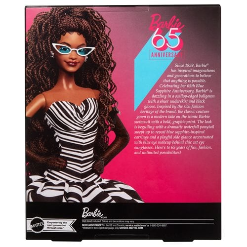 Barbie 65th Blue Sapphire Anniversary Doll - by Mattel | Buy at ToyShnip