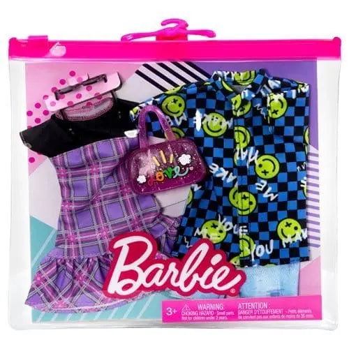 Barbie and Ken Plaid and Checker Print Fashion 2-Pack - by Mattel | Buy at ToyShnip
