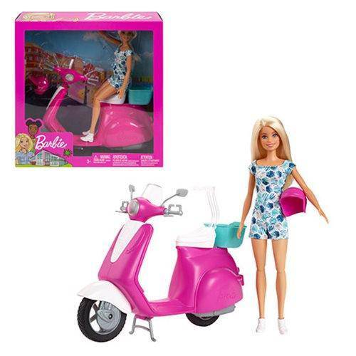 Barbie Doll and Scooter - by Mattel | Buy at ToyShnip
