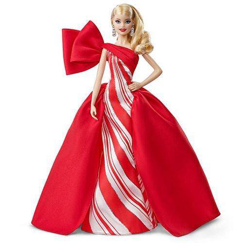 Barbie Holiday 2019 Blonde Curly Hair Doll - by Mattel | Buy at ToyShnip