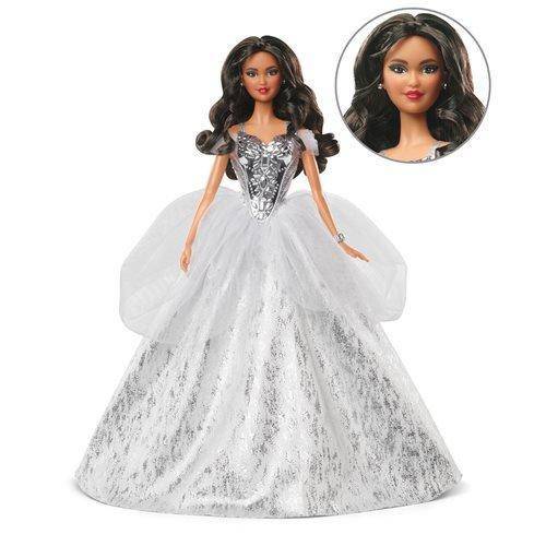 Barbie Holiday 2021 Doll - Brunette Hair - by Mattel | Buy at ToyShnip