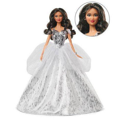 Barbie Holiday 2021 Doll - Brunette Hair - by Mattel | Buy at ToyShnip