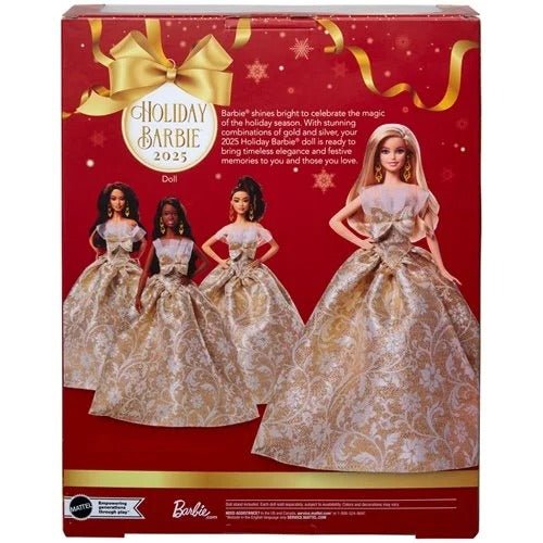 Barbie Holiday Doll 2025 - Select Figure(s) - by Mattel