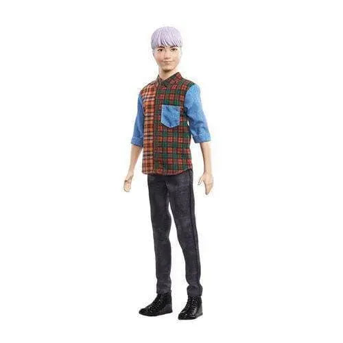 Barbie Ken Fashionistas Doll #154 with Sculpted Purple Hair - by Mattel | Buy at ToyShnip