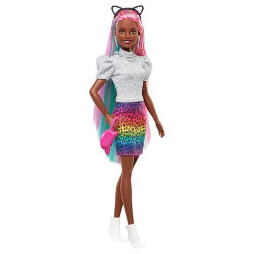 Barbie Leopard Rainbow Hair Doll #2 - by Mattel | Buy at ToyShnip