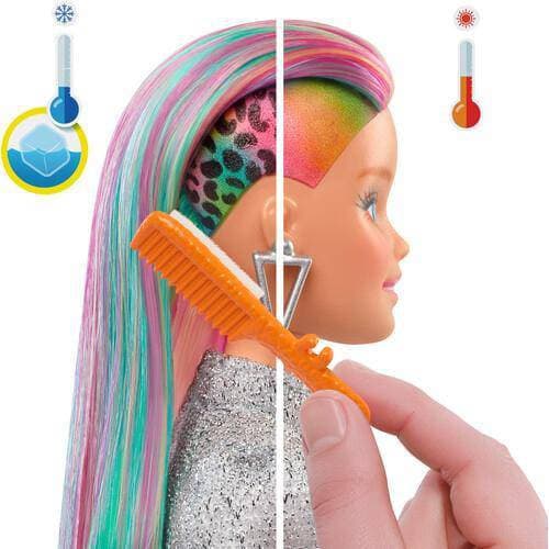 Barbie Leopard Rainbow Hair Doll - by Mattel | Buy at ToyShnip