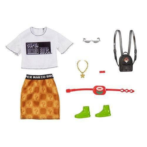 Barbie Super Mario Bros. Question Block Fashion Pack 17 - by Mattel | Buy at ToyShnip