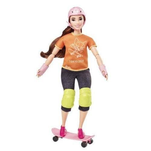 Barbie - You Can Be Anything - Olympics Tokyo 2020 - Skateboarding - by Mattel | Buy at ToyShnip