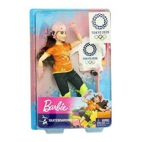 Barbie - You Can Be Anything - Olympics Tokyo 2020 - Skateboarding - by Mattel | Buy at ToyShnip