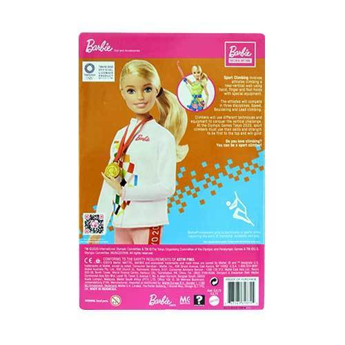 Barbie - You Can Be Anything - Olympics Tokyo 2020 - Sport Climbing - by Mattel | Buy at ToyShnip