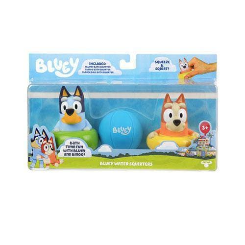 Bath Time Fun with Bluey & Bingo - Bluey Bath Squirters 3 Pack - by Moose Toys | Buy at ToyShnip