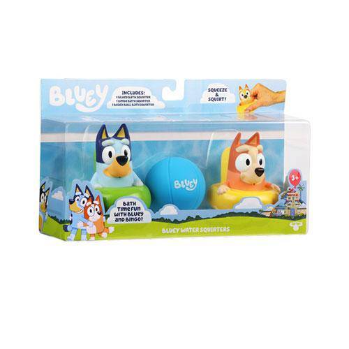 Bath Time Fun with Bluey & Bingo - Bluey Bath Squirters 3 Pack - by Moose Toys | Buy at ToyShnip