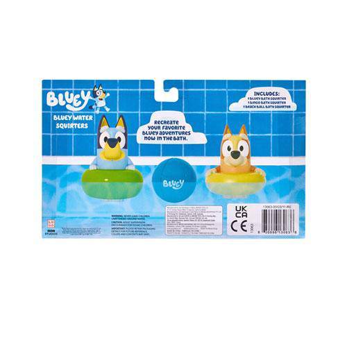 Bath Time Fun with Bluey & Bingo - Bluey Bath Squirters 3 Pack - by Moose Toys | Buy at ToyShnip